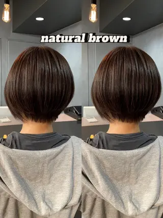 カラー シノダ タイシュウのヘアスタイル