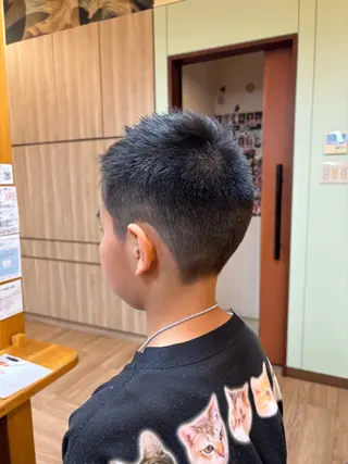 ショート 石原 旭人のヘアスタイル