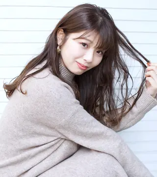 ロング ハイトーン/カラー/ 用賀/稲若健太郎のヘアスタイル