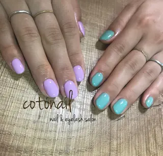 ショート ネイル ツメトマツゲ .のネイルデザイン