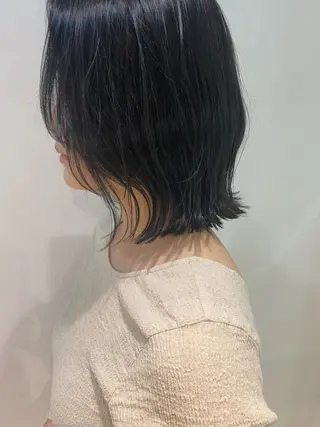 ミディアム GO TODAY SHAiRE SALON 原宿Stella店所属・𓍯柔らかhair 𓍯 yukinoのヘアスタイル