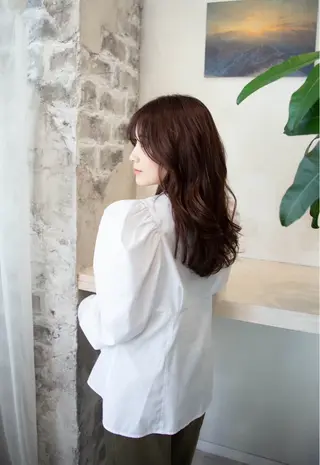 ロング カラー labeau所属・こじま ゆあのヘアスタイル