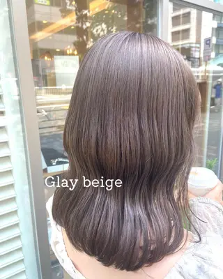 セミロング ネイルモデル🐶 とみやまふうか ⭐️のネイルデザイン