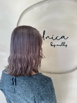 カラー unica by milly所属・Mayuka 🩶のヘアスタイル