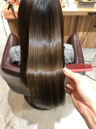 セミロング Dolce　梅田所属・城領 直輝のヘアスタイル