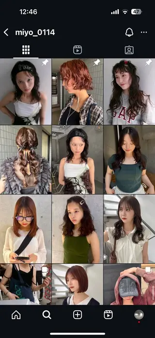 カラー M.SLASH 表参道所属・透明感カラー miyo🌙⭐️のヘアスタイル