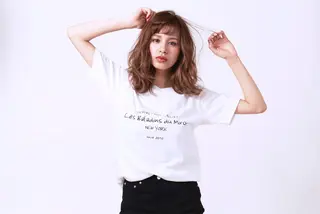 セミロング 🤍韓国風ヘア 柴田真帆🤍のヘアスタイル