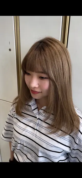 ロング カラー バレイヤージュ/ヘア アレンジ/shionのヘアスタイル