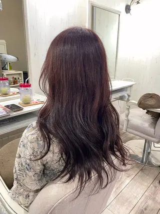 ロング ネモトメイナ🌿‬ 今月末で退職しますのヘアスタイル