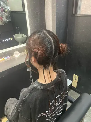ロング ヘアアレンジ 髙棹 ゆづきのマツエク・マツパデザイン