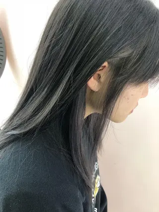 カラー 茅ヶ崎/ハイライト/ ハイトーン/関口実華のヘアスタイル