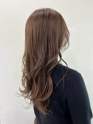 セミロング カラー 新宿/小顔レイヤー/ 顔まわり/西慶太朗のヘアスタイル