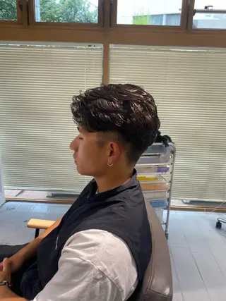 メンズ 🇰🇷韓国風カット 🇰🇷　鈴木海斗のヘアスタイル