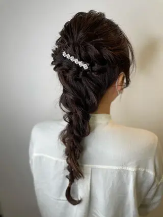 ヘアアレンジ IORI #韓国ヘア#髪質改善のヘアスタイル