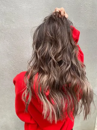 ロング カラー パーマ ヘアアレンジ メンズ キッズ ネイル マツエク・マツパ foi. フォワ所属・🇰🇷韓国トレンド ヘア🇰🇷高田のヘアスタイル