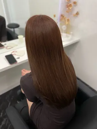 ロング カラー Blue所属・韓国ヘア🇰🇷 りさのヘアスタイル