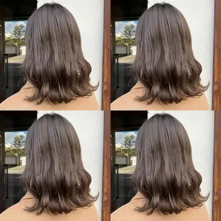 ミディアム カラー ekolu所属・髪質改善・縮毛矯正 特化・ユウシンのヘアスタイル