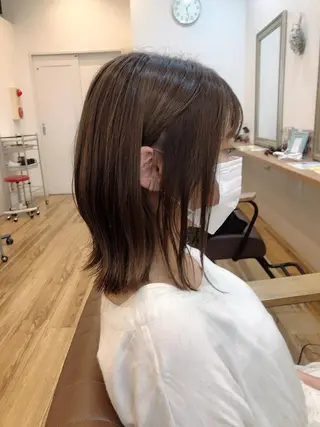 ミディアム 美容室CLASS 細谷智のヘアスタイル