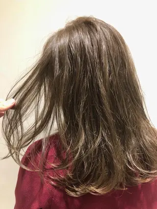 セミロング カラー 似合わせ/小顔カット 🔷山方直也のヘアスタイル