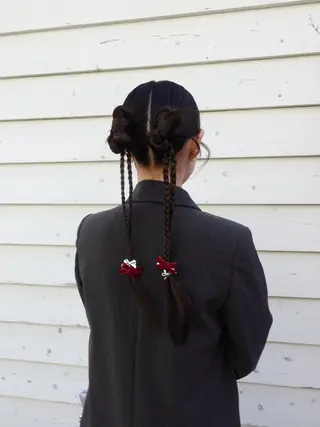 ロング ヘアアレンジ mina 🌷のヘアスタイル