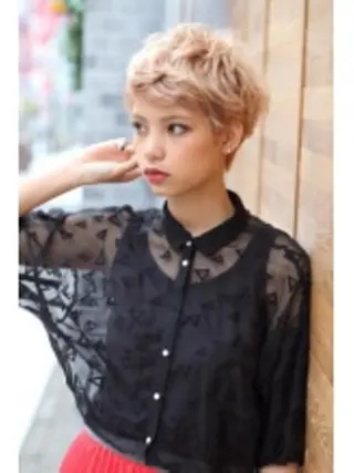 ショート カラー NAO ☆のヘアスタイル