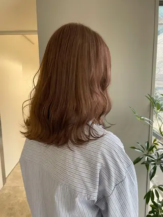 セミロング soyon心斎橋所属・♡透明感/艶カラー/ M a I ♡のヘアスタイル