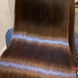 ロング 縮毛矯正☆白髪ぼかし 専門ゆうぞうのヘアスタイル