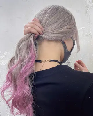 ロング カラー シシド ユウスケ Aceのヘアスタイル