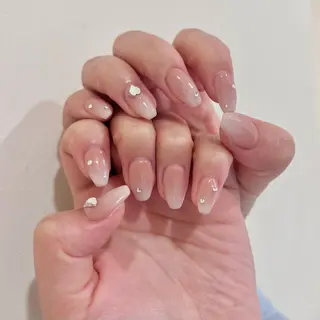 ネイル 🎀チーク/ちゅるん 🫧chisa🎀のネイルデザイン