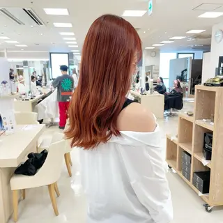 ロング カラー ヘアアレンジ 🍒KIKUCHI KANAE🍒のヘアスタイル