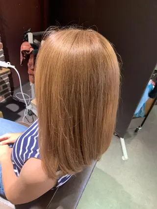 カラー エミュスト心斎橋所属・🎨カラー&髪質改善 松葉優希のヘアスタイル