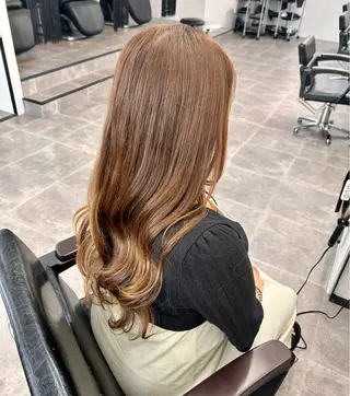 ロング エクステ/心斎橋/ ハイトーン/ミサキのヘアスタイル