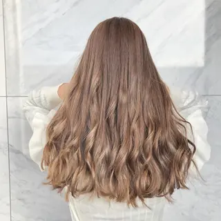 ロング カラー ヘアアレンジ 吉野 優子のマツエク・マツパデザイン