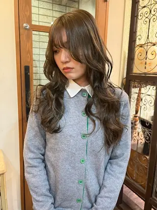 セミロング 大阪心斎橋美容室 🛼MATOI🛼のヘアスタイル
