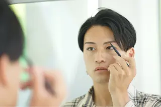 アイブロウ hairsalonxxxx所属・下地 颯太のヘアスタイル