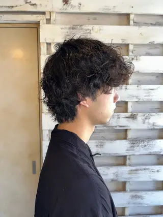 ショート メンズ 佐藤 ウィリアムのヘアスタイル