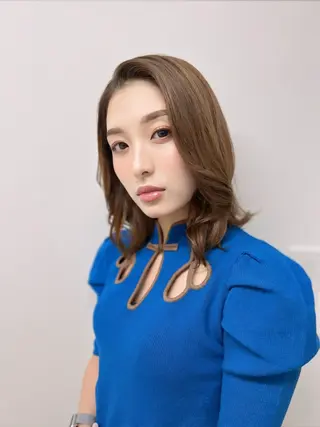 ミディアム カラー Ranri(ランリ) 名駅/名古屋のヘアスタイル