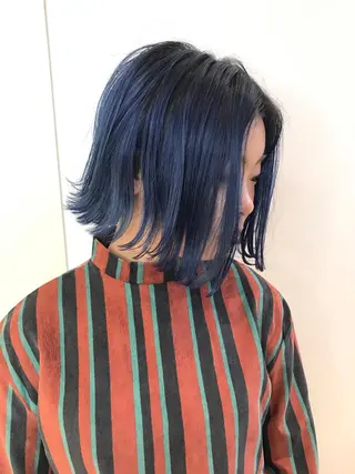 ショート カラー Le'a渋谷所属・インナーエクステ渋谷 🦋KAJIのヘアスタイル