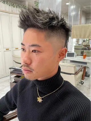 カラー メンズ 💎メンズカット/ 透明感　吉田拓海💎のヘアスタイル