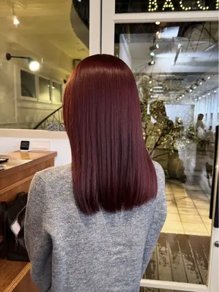 セミロング カラー MAKES表参道所属・MAKE’S 表参道 🌟はるかのヘアスタイル