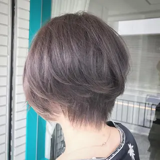 ショート カラー マンツーマン/透明感 foi hairのヘアスタイル