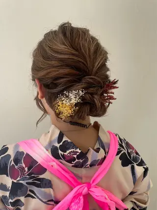 ヘアアレンジ 透明感カラー🫧🌈 似合わせカット✂︎のヘアスタイル