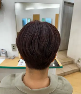 ショート カラー 🧸🐾佐々木 優🐾🧸のヘアスタイル