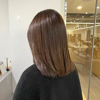 ミディアム カラー ✨メンズ/パーマ/ 三宅 昌太✨のヘアスタイル