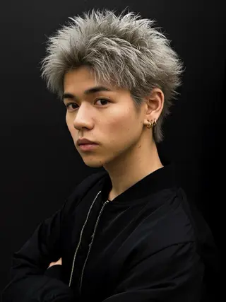 ショート カラー headstock所属・伊藤 慎之助のヘアスタイル