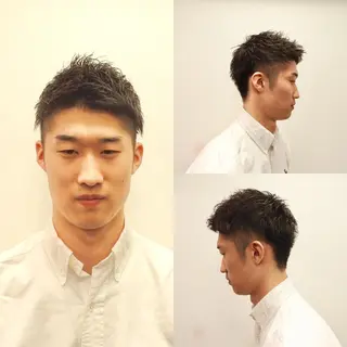 ショート メンズ 前田賢生 ご新規様はNGのヘアスタイル