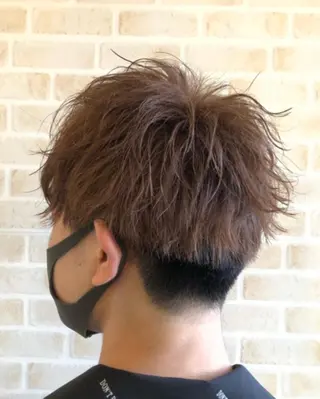 ショート カラー メンズ 🟦西荻窪メンズ特化 美容師🟦Yu-Jiのヘアスタイル