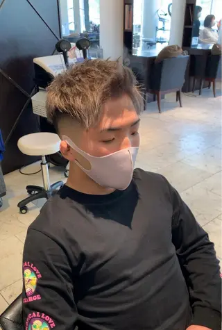 カラー メンズ メンズ専門　井藤 雅也のヘアスタイル