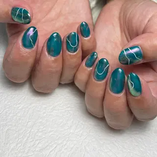 ネイル 🐈⬛ Minamiのネイルデザイン