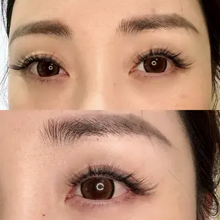 マツエク・マツパ S+アサクサ束感 外国人風パリジエンヌのマツエク・マツパデザイン